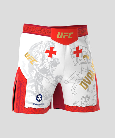 MMA trenky Venum UFC Unrivaled Merab Dvalishvili – Bílé/Červené