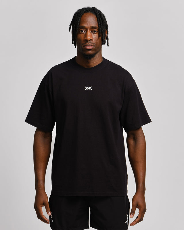 Tricou Caged 'CBU' – Negru