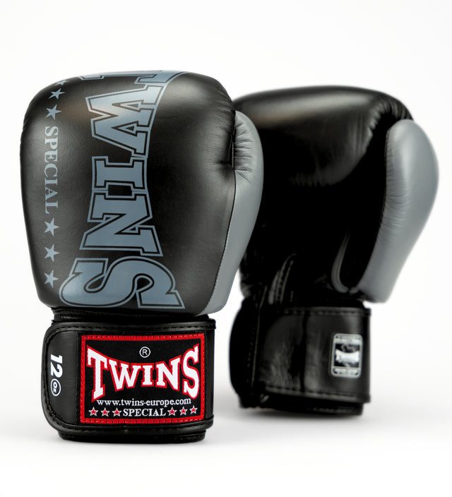 Twins Boxhandschuhe BGVL8 – Schwarz/Grau