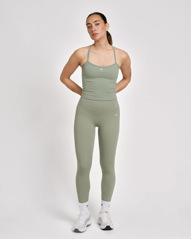 Caged Tank Top Aspire – Sage Green