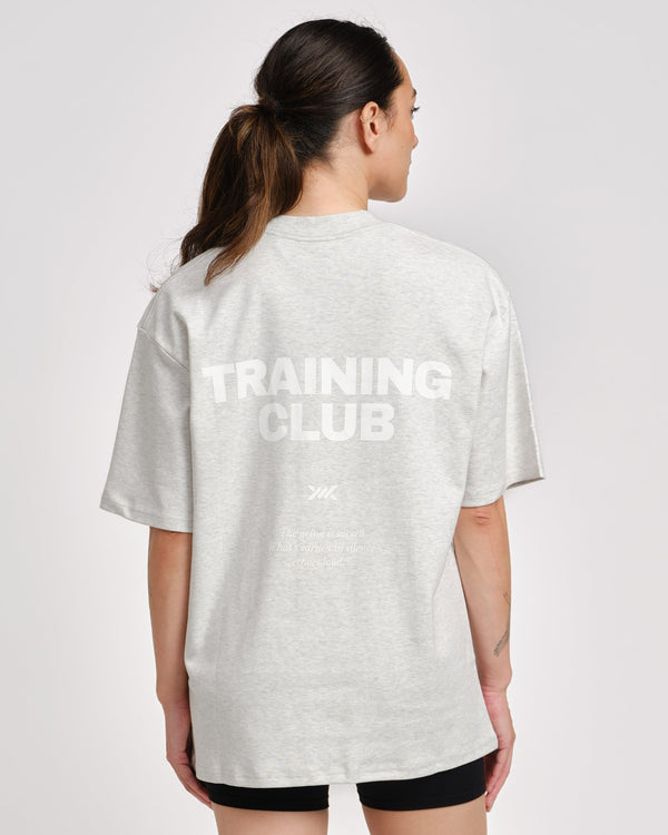 Caged T-Shirt Training Club - Lysegrå