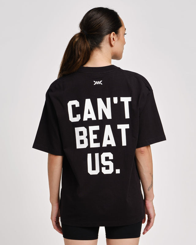 Caged T-Shirt 'CBU' – Černé