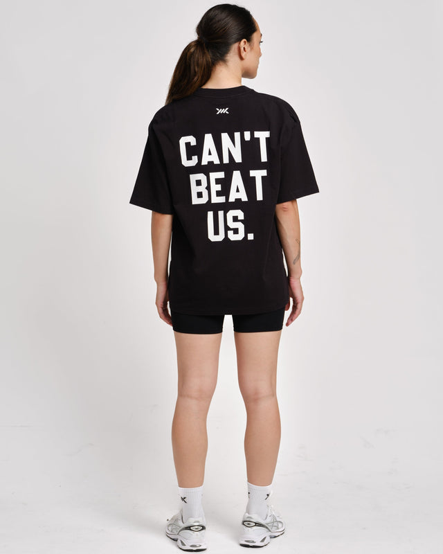 Caged T-Shirt 'CBU' – Černé