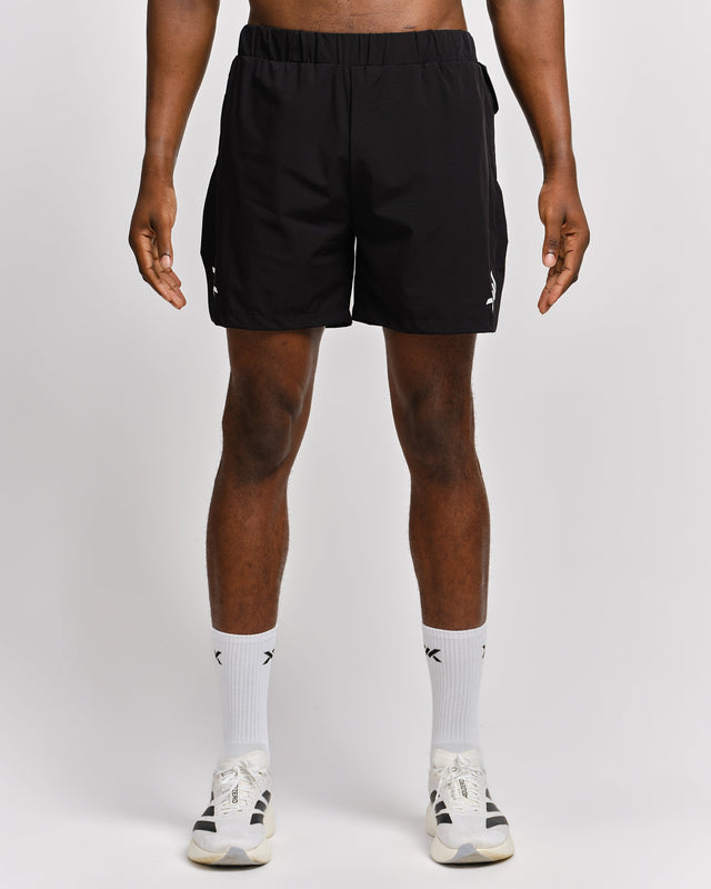 Shorts de course Caged 2-en-1 Stride – Noir