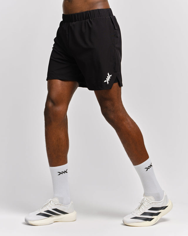 Shorts de course Caged 2-en-1 Stride – Noir
