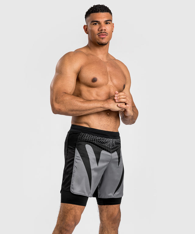 Venum MMA-shorts Attack – Sort/Grå
