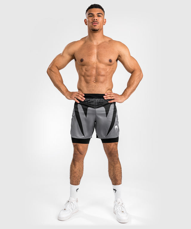 Venum MMA-shorts Attack – Sort/Grå