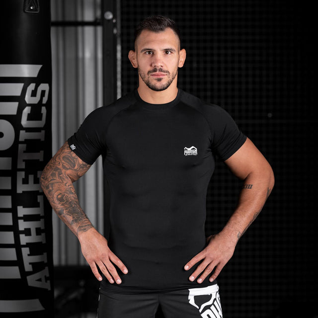 Phantom Athletics Rashguard Tactic Korte ærmer – Sort