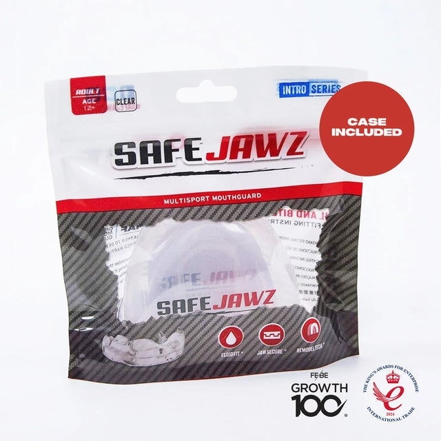 Protector bucal Safejawz Intro Series – Blanco